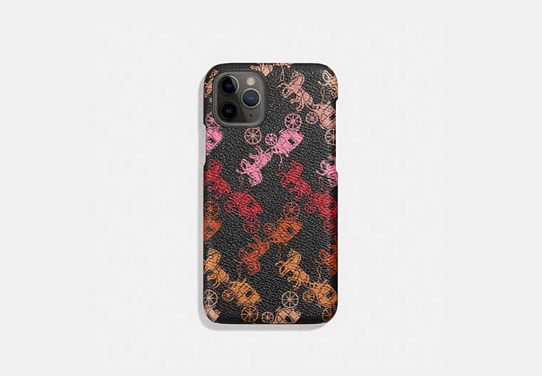 Iphone 11 Pro Case With Horse And Carriage Print