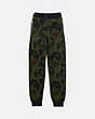 COACH®,TRACK PANTS,n/a,Wild Beast Floral,Front View