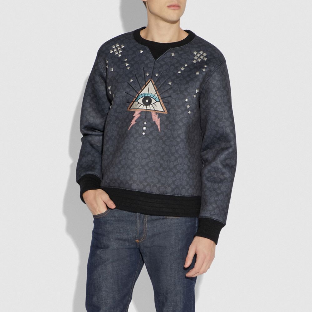 Signature Pyramid Eye Sweatshirt