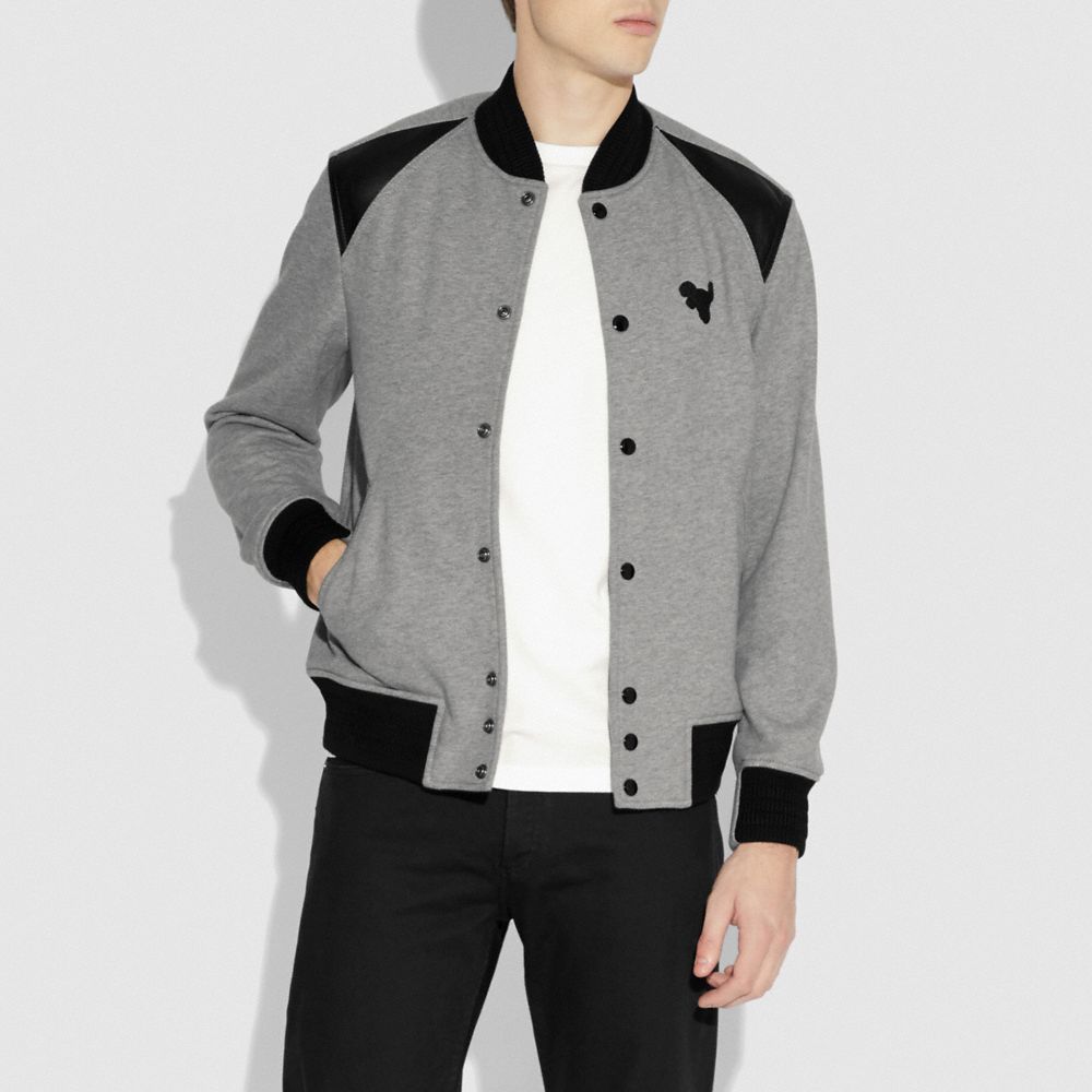 COACH COACH Rexy Patch Varsity Jacket