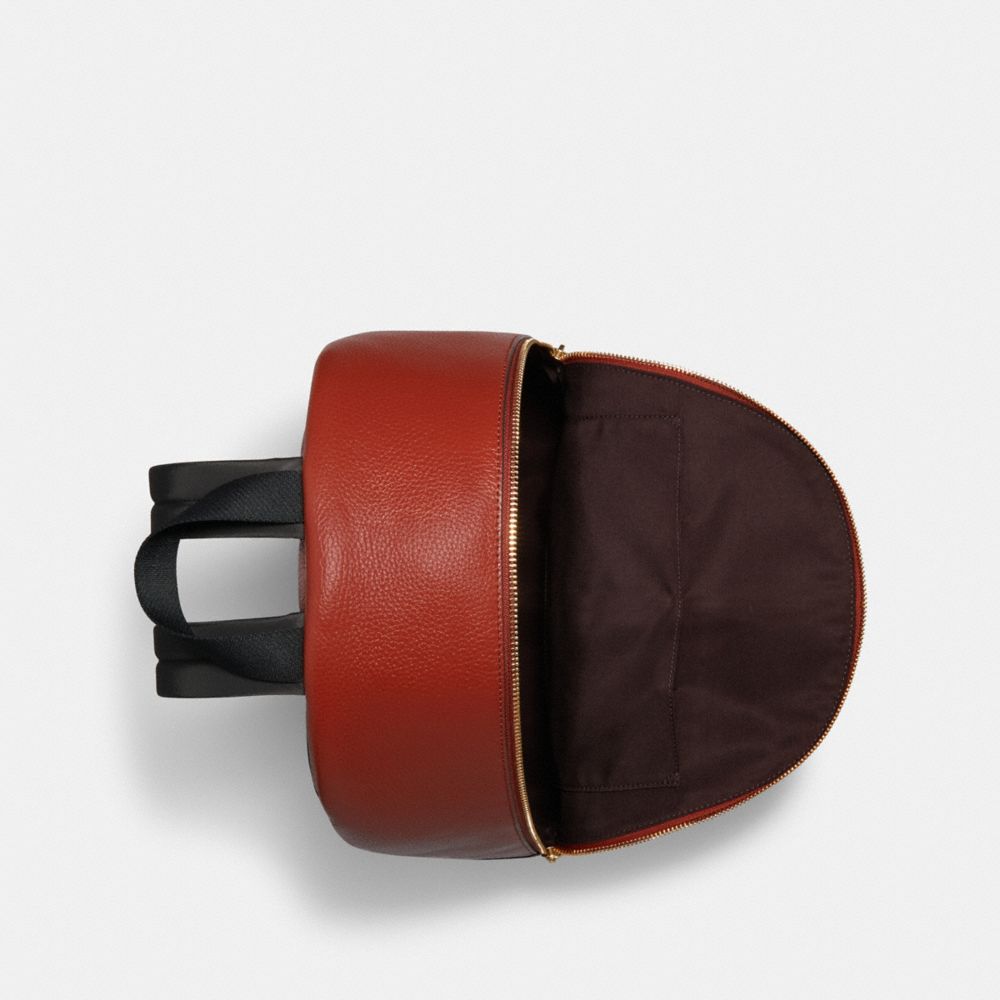 COACH® Outlet | Charlie Backpack With Varsity Stripe
