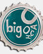 Bottle Cap Big C Souvenir Pin