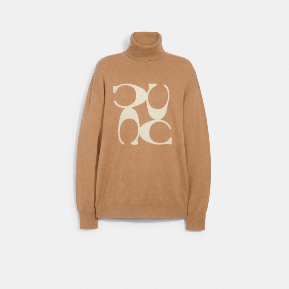 COACH®  Signature Turtleneck