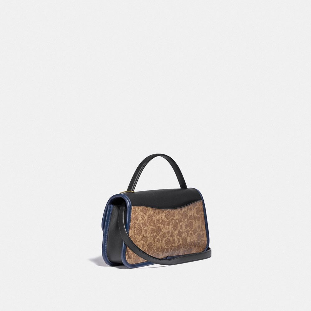 Coach X Champion Turnlock Clutch En Toile Signature