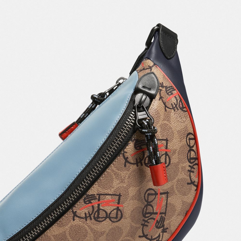 Rivington belt bag in signature 2024 canvas