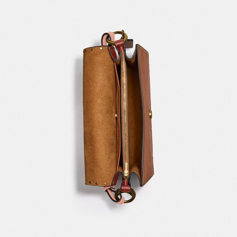 Beat Shoulder Bag In Colorblock With Rivets