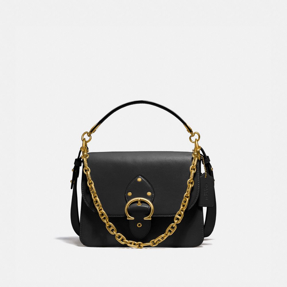 Shop COACH Studded Leather Shoulder Bag