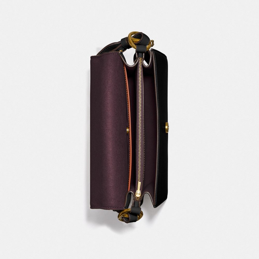 COACH®,Beat Shoulder Bag,,Inside View,Top View