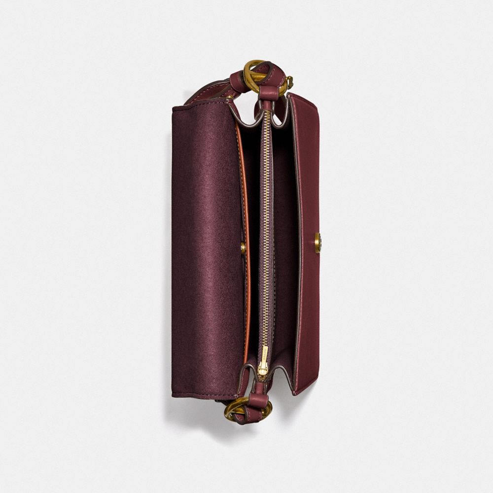 COACH®,Beat Shoulder Bag,,Inside View,Top View