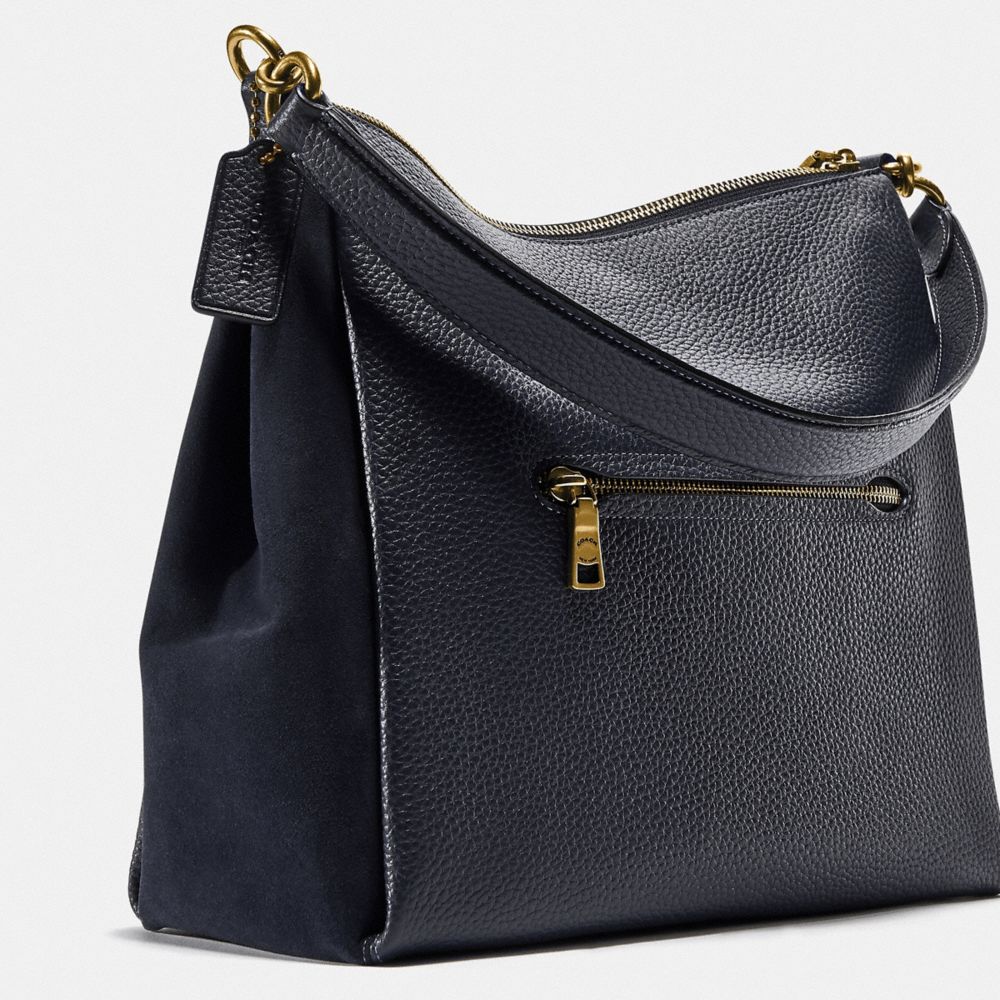 Coach shay shoulder bag black sale