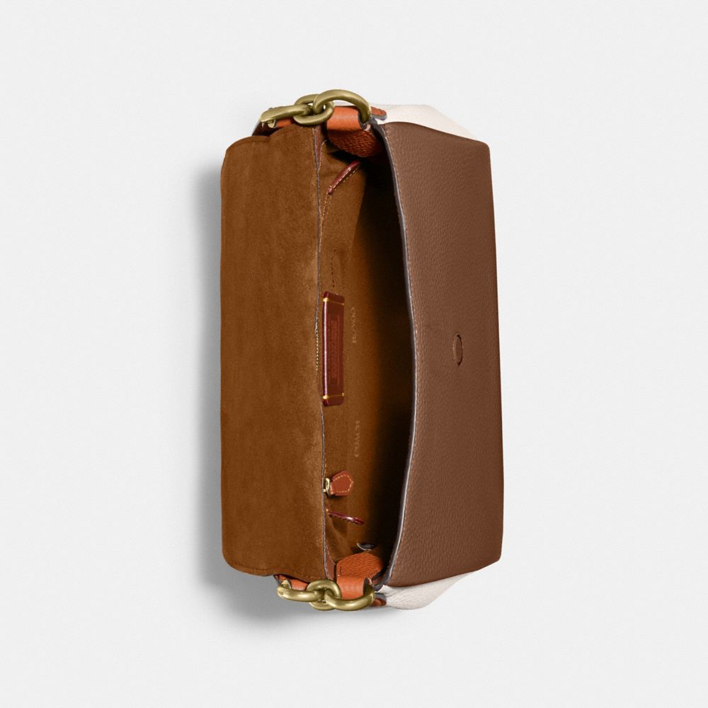 COACH®,May Shoulder Bag In Colorblock,,Inside View,Top View