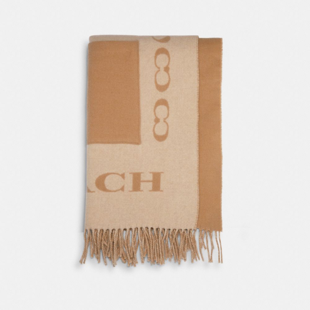 Coach, Accessories, Coach Muffler Scarf With Pockets