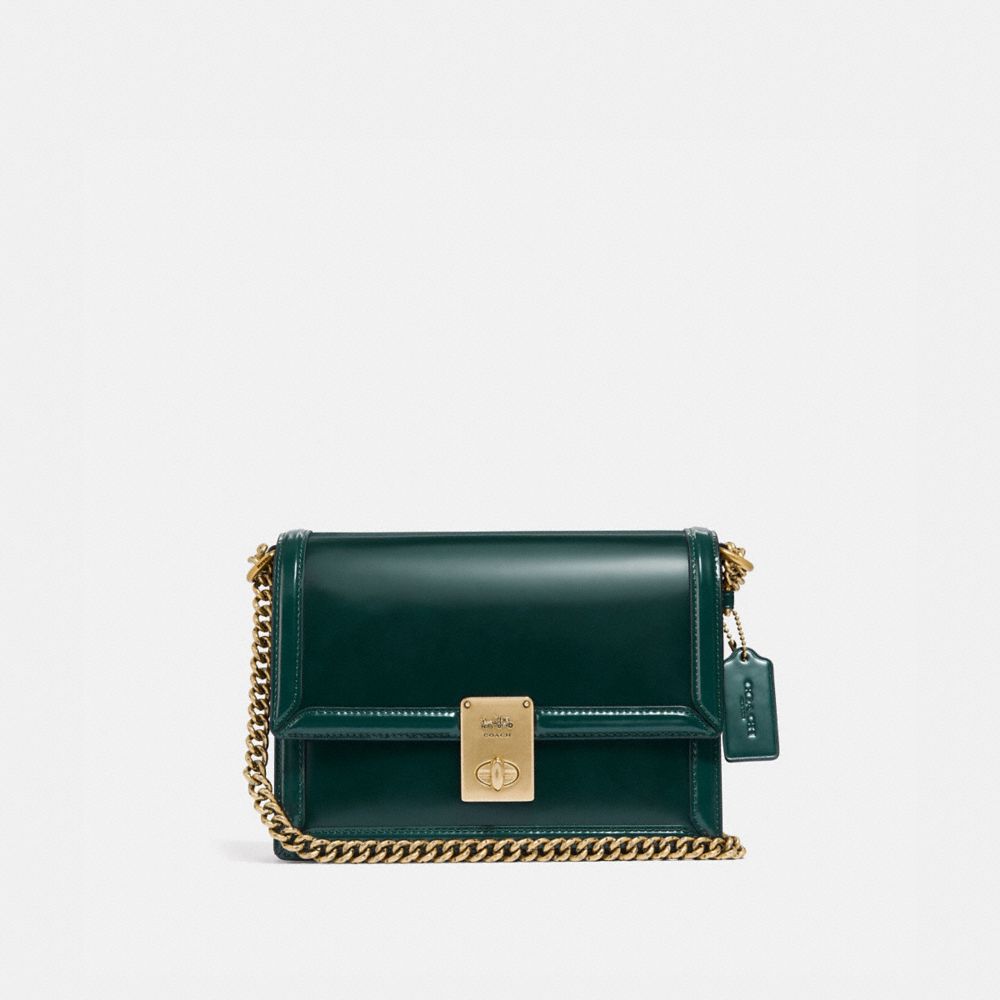 COACH®,Hutton Shoulder Bag,,Front View