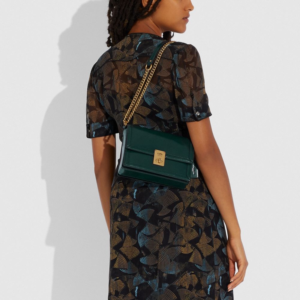 COACH®,Hutton Shoulder Bag,,Detail View