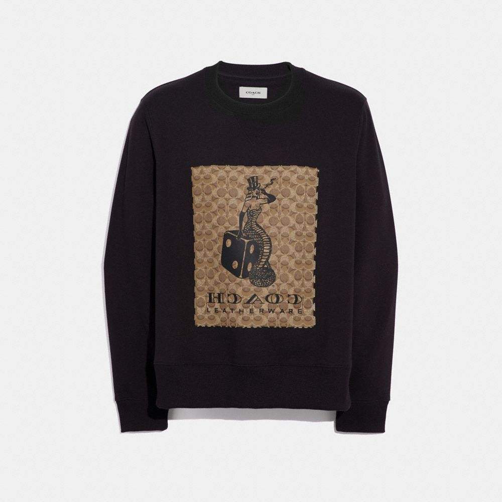 COACH®: Viper Room Signature Sweatshirt