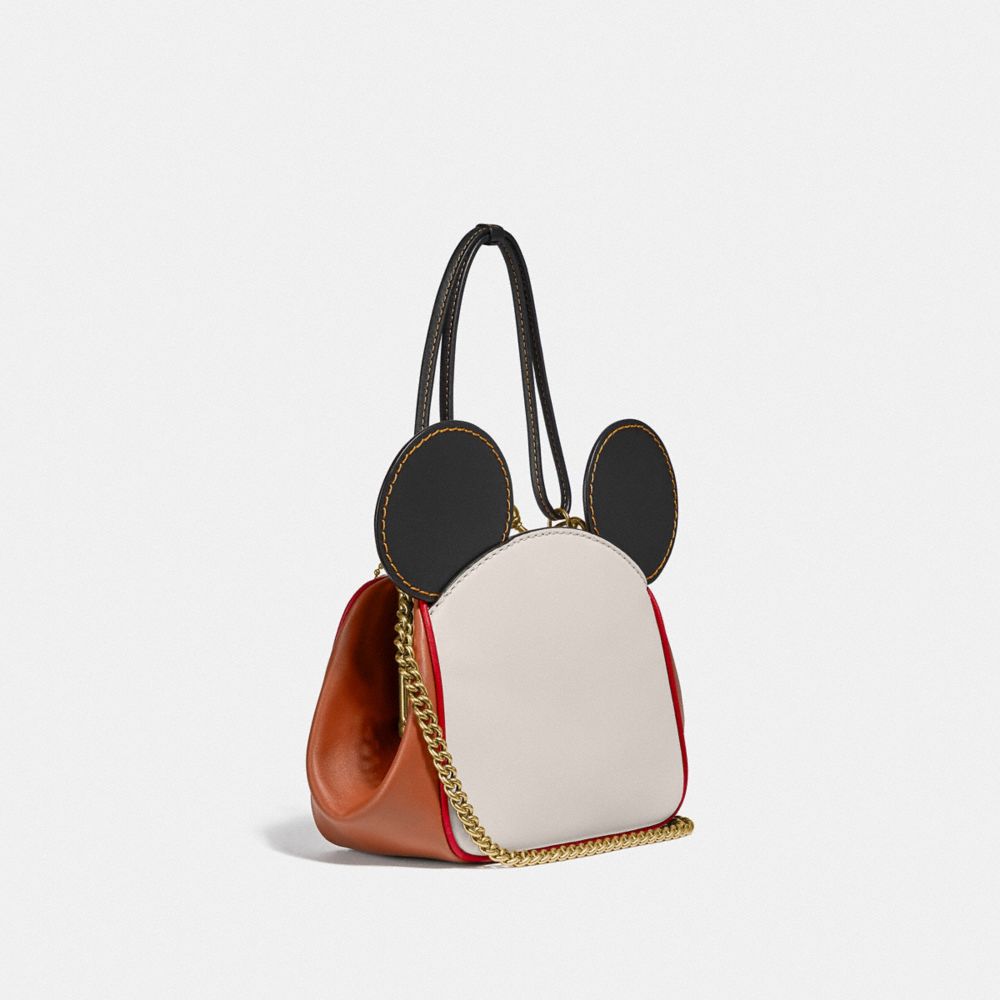 Coach x Disney x Keith Haring Mickey Mouse Ears Bag With Kisslock