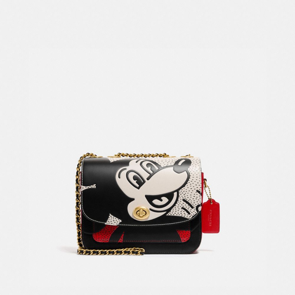 COACH® | Disney Mickey Mouse X Keith Haring Madison Shoulder Bag 19
