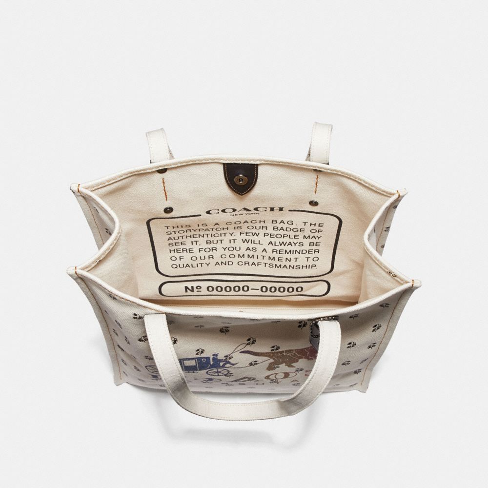 Tote With Reverse Rexy And Carriage