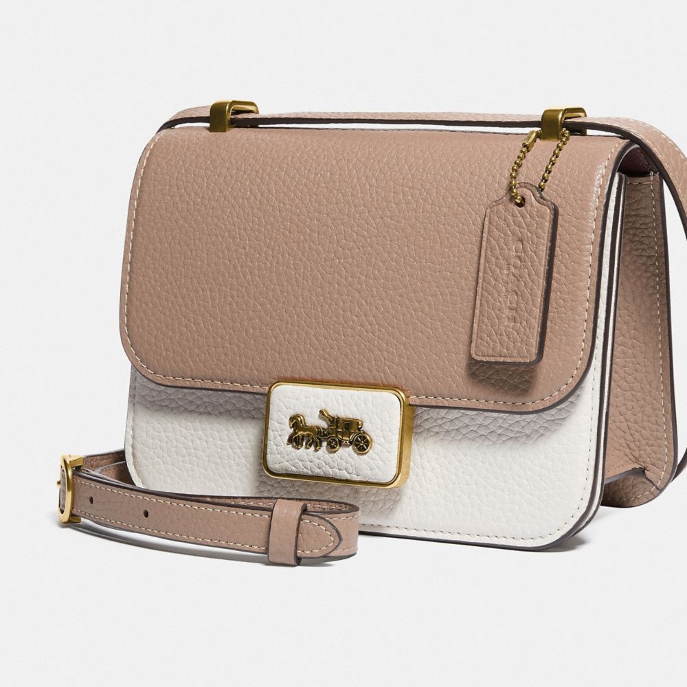 Alie Shoulder Bag 18 In Colorblock COACH Outlet