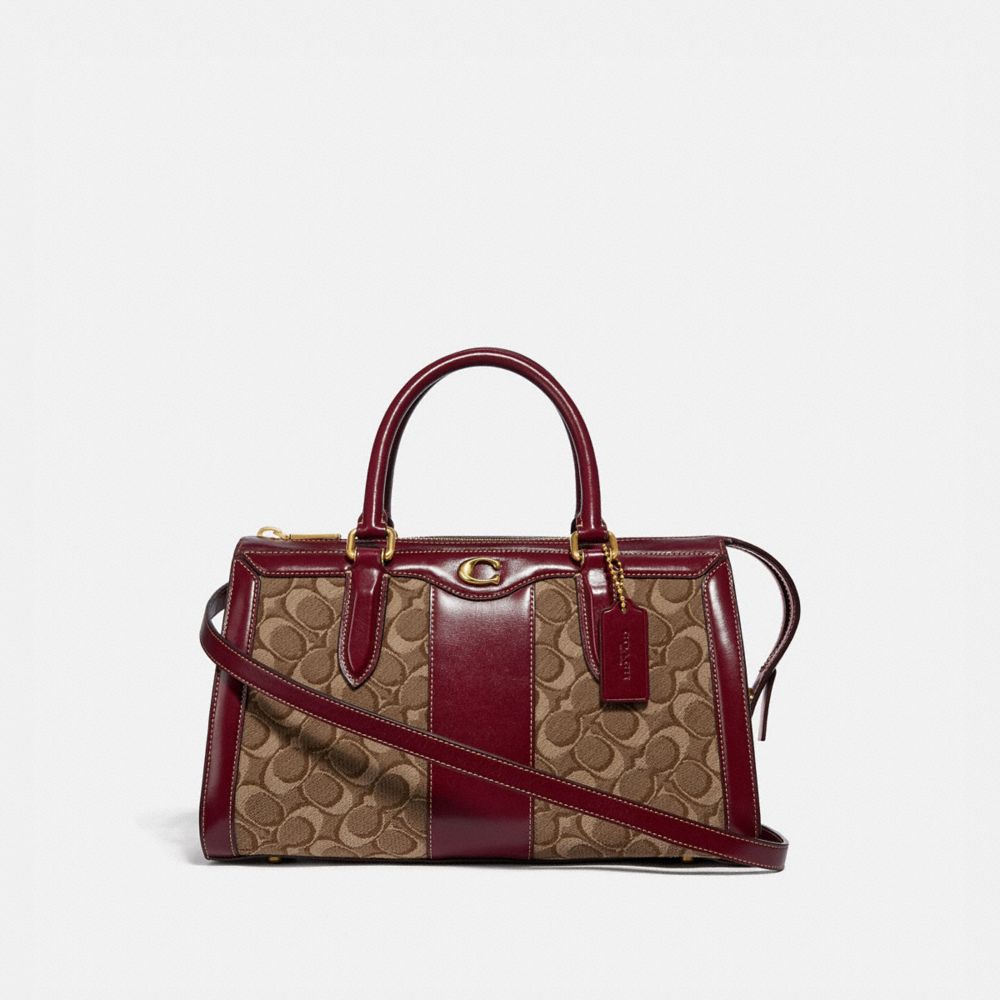 COACH®  Barrel Bag In Signature Jacquard