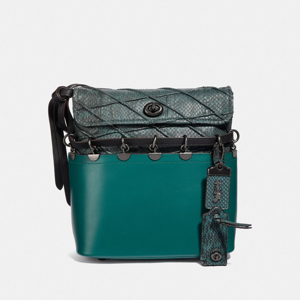COACH® | Roxie Bag With Snakeskin Quilting