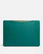 COACH®,LAPTOP SLEEVE,Spruce,Front View