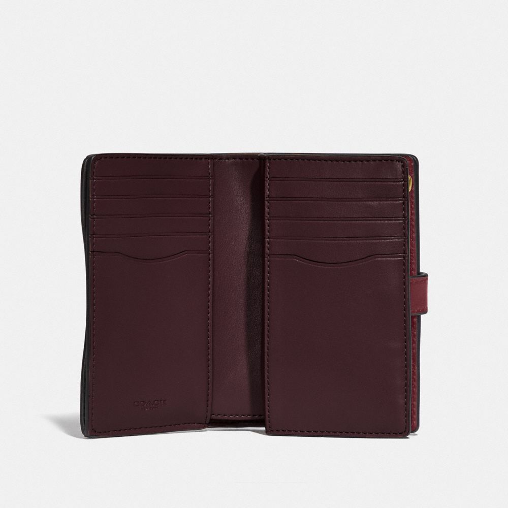 COACH®,Hutton Wallet,,Inside View,Top View