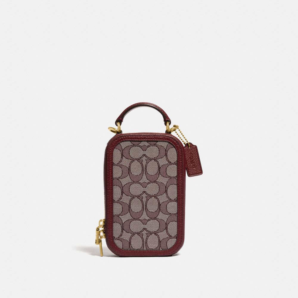 COACH Alie Camera Bag In Signature Jacquard