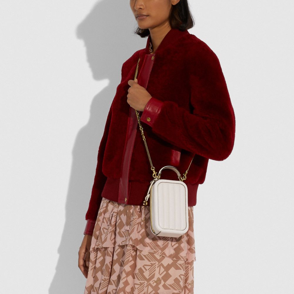 COACH®,Alie Camera Bag With Quilting,,Detail View