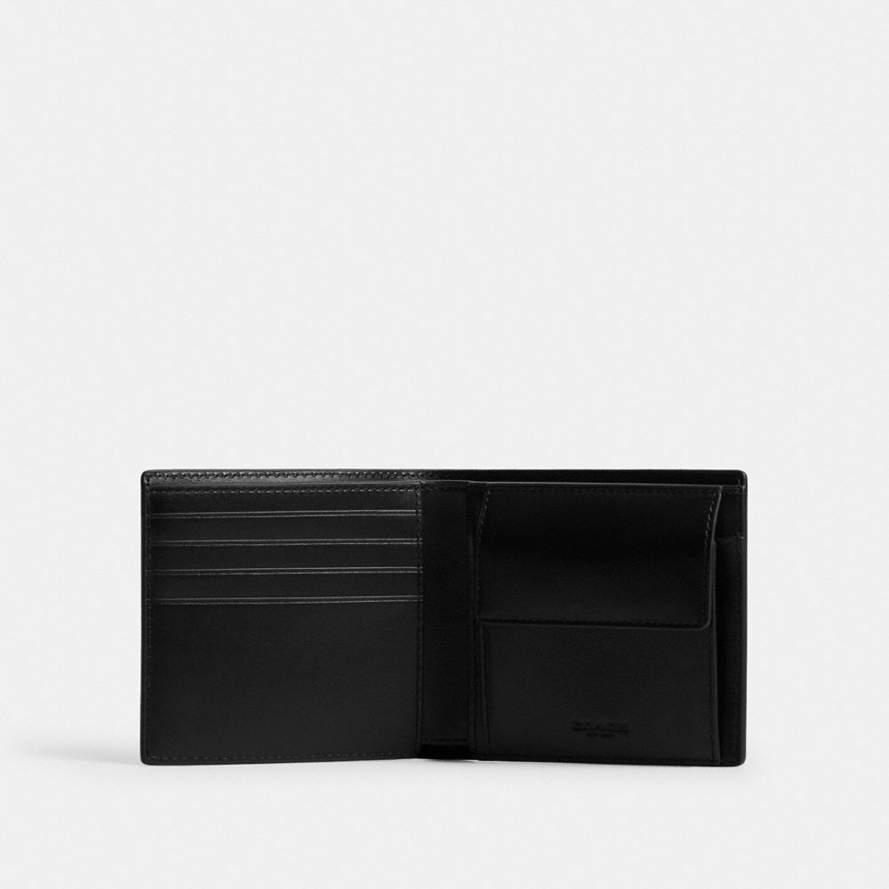 Coach Coin Wallet In Signature Canvas — фото 3
