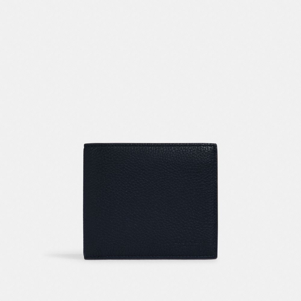 Coin Wallet With Signature Canvas Interior