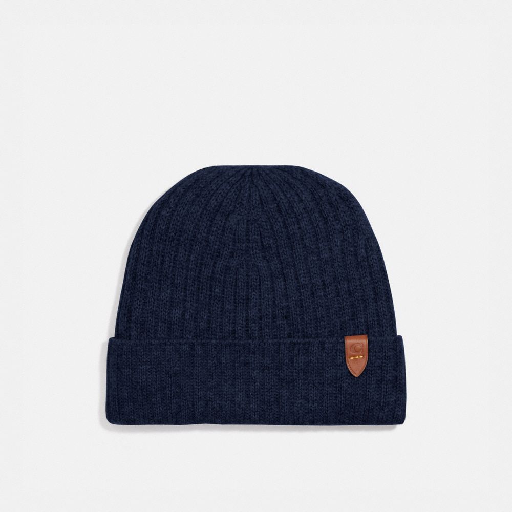 Coach cashmere beanie online