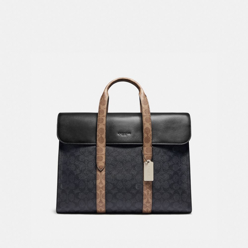 COACH Outlet Metropolitan Portfolio In Colorblock Signature Canvas