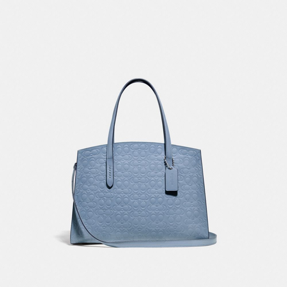 Charlie carryall in store signature leather