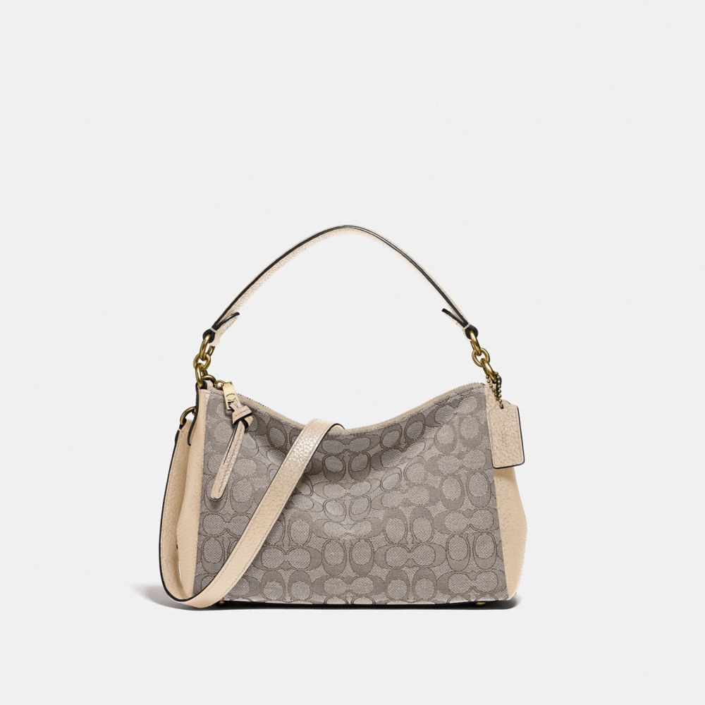 COACH®,Shay Crossbody In Signature Jacquard,,Front View