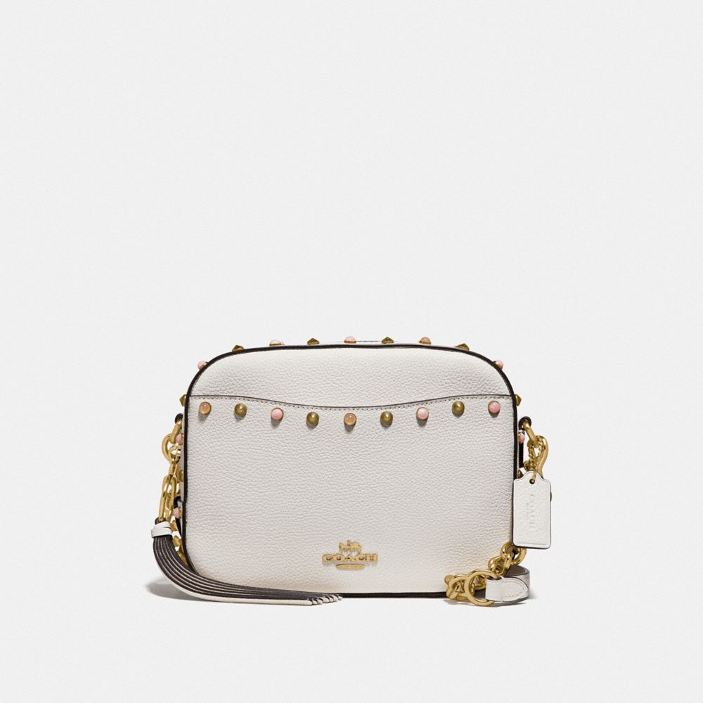 Coach camera bag with rivets + FREE SHIPPING