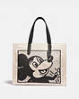COACH®,DISNEY MICKEY MOUSE X KEITH HARING TOTE 42,n/a,X-Large,Brass/Chalk Multi,Front View
