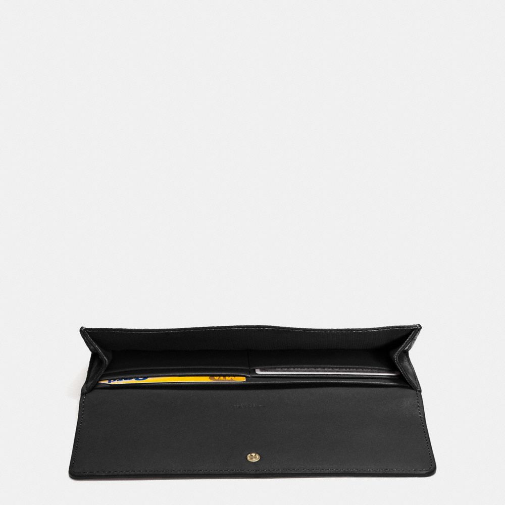 COACH®,Soft Wallet,,Inside View,Top View