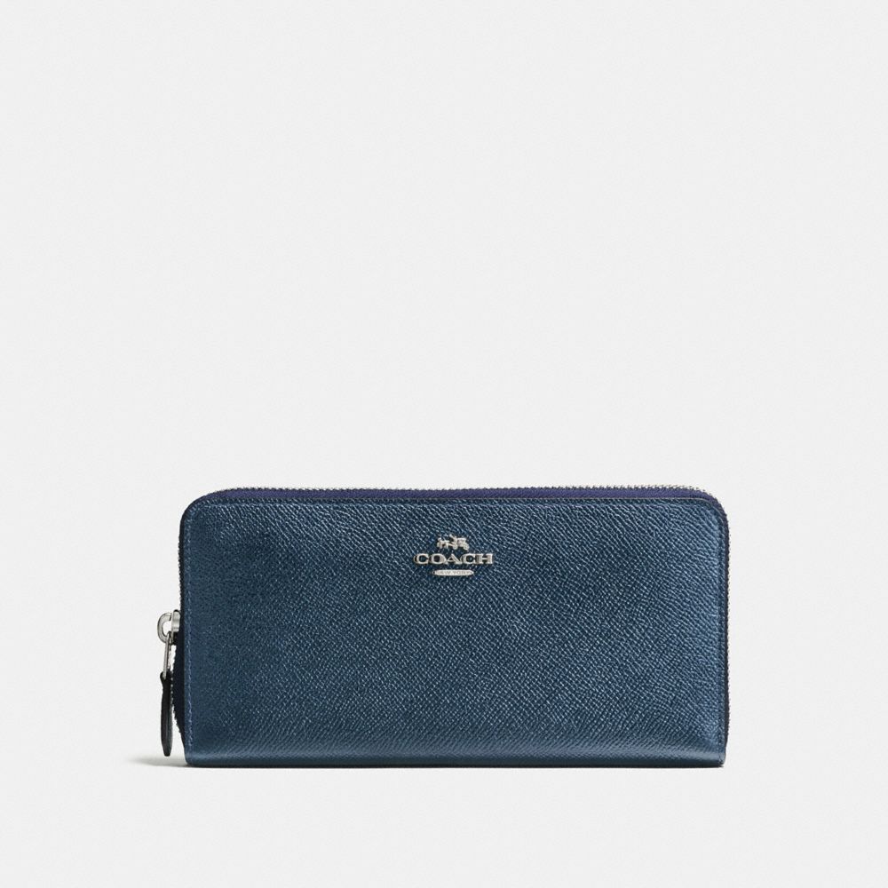 COACH®,Accordion Zip Wallet,,Front View