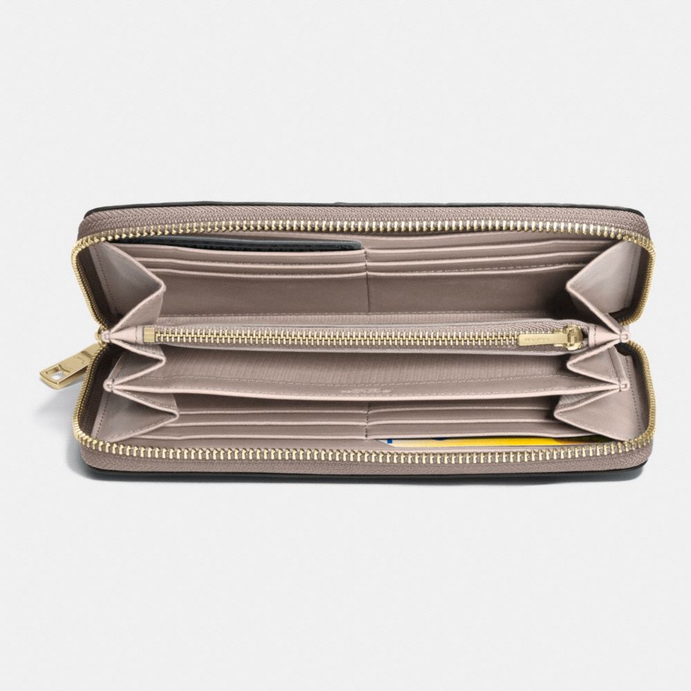 Accordion Zip Wallet
