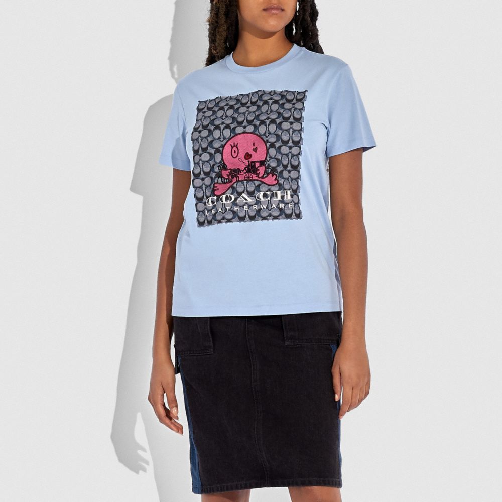 Happy Horse And Carriage Signature T Shirt