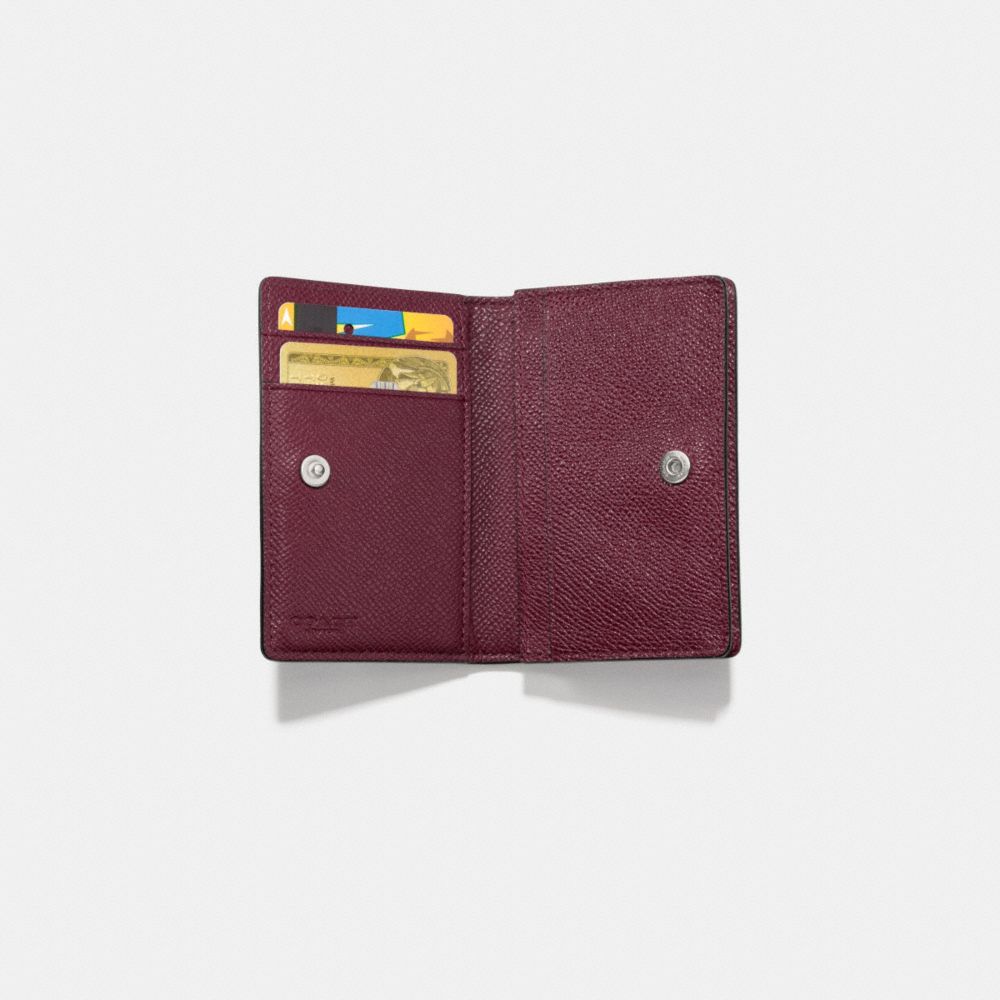 Business Card Case In Crossgrain Leather