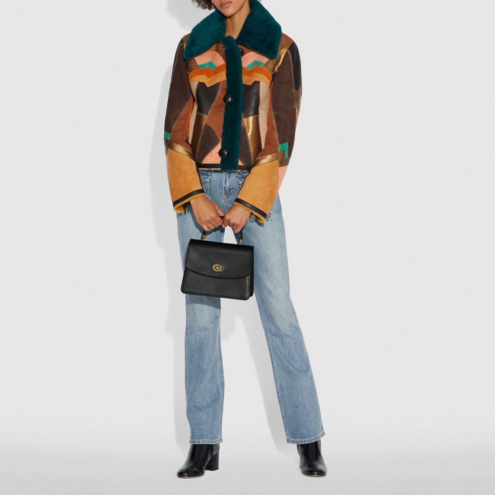 COACH®,Parker Top Handle,,Detail View