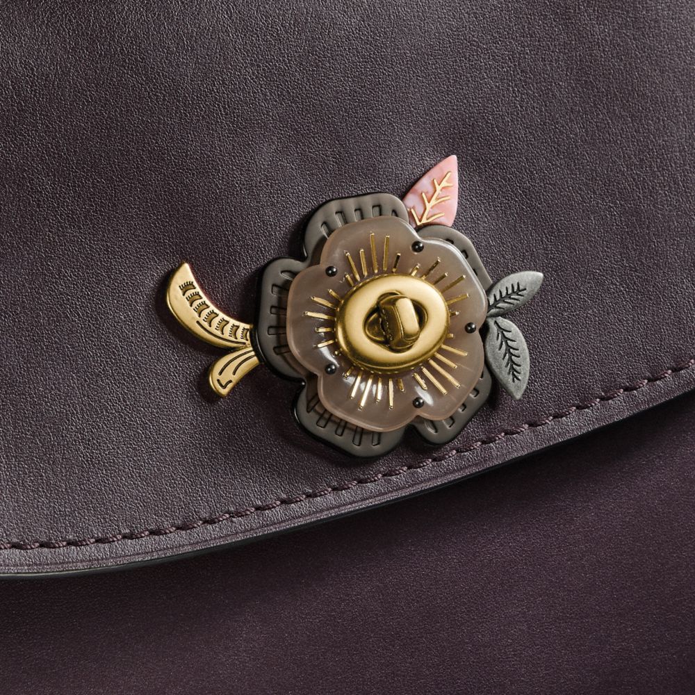 COACH®: Parker Top Handle With Tea Rose Stones