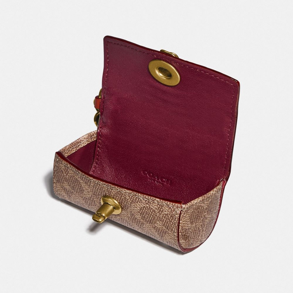 COACH® | Lipstick Holder In Signature Canvas