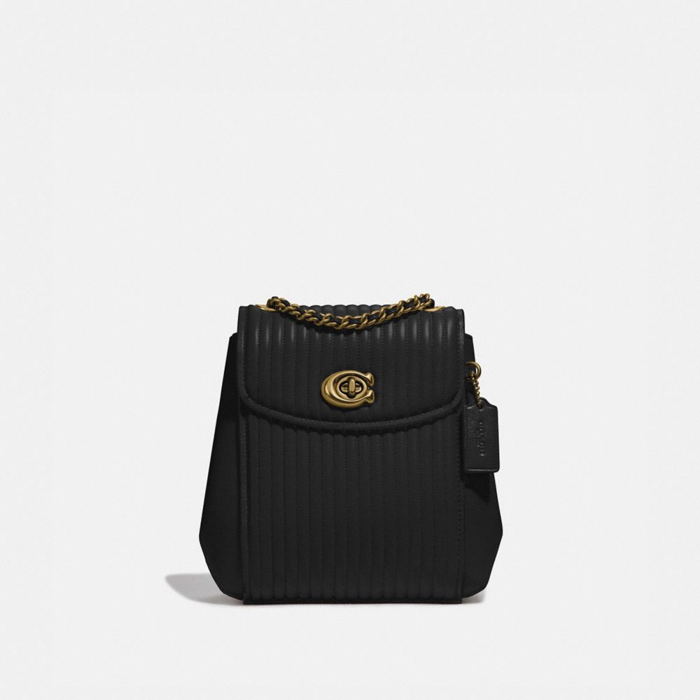 Coach black store parker bag