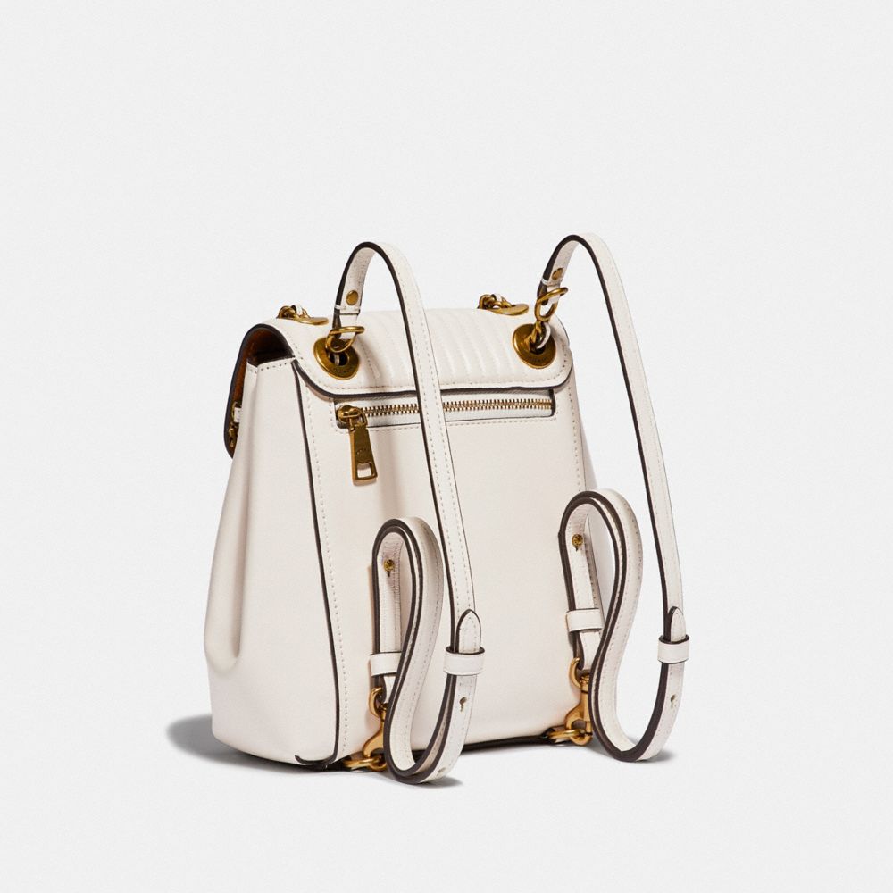 COACH®,Parker Convertible Backpack 16 With Quilting,,Angle View