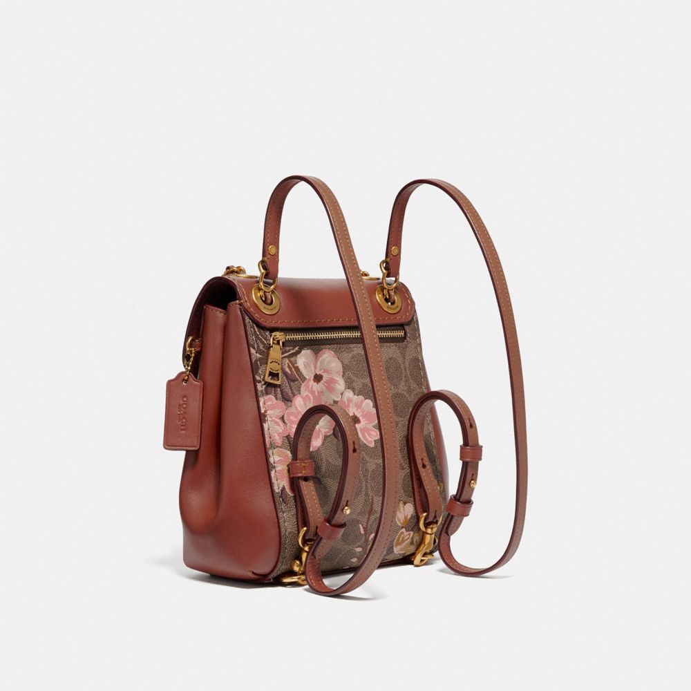 Coach signature hotsell parker backpack