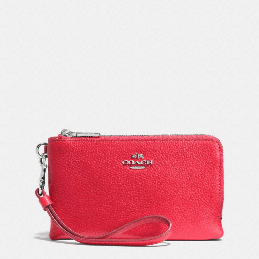 Coach two zipper online wristlet