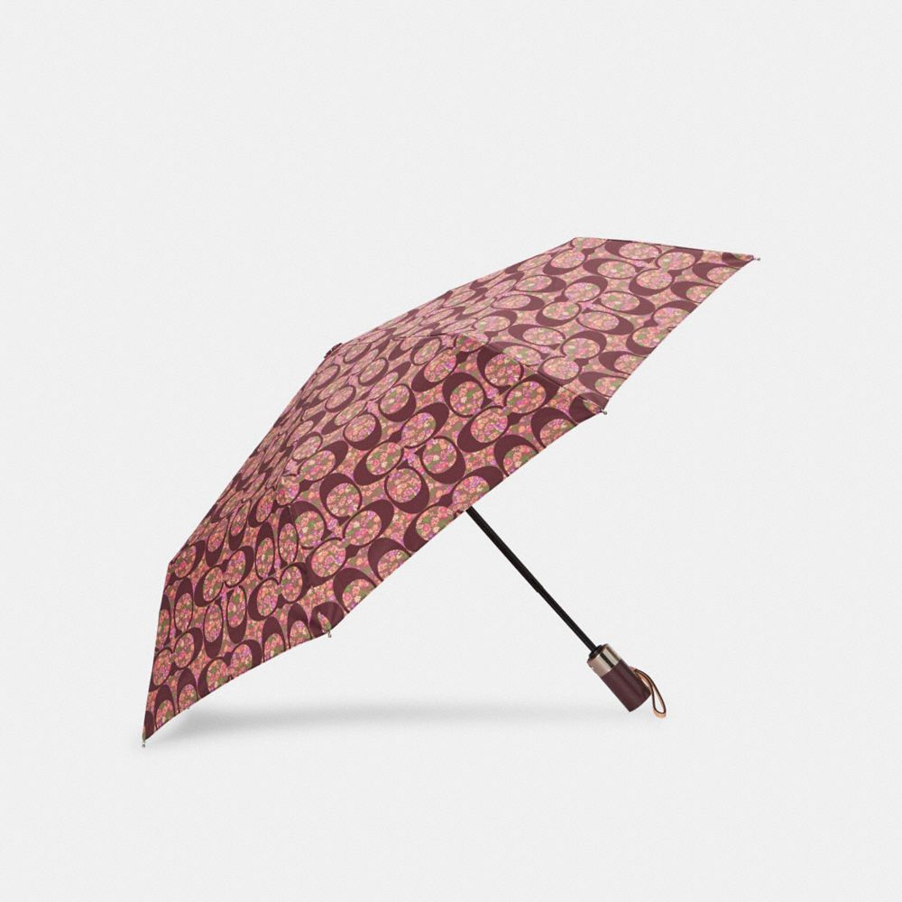 COACH® Outlet Umbrella In Signature Posey Cluster Print